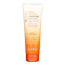 Giovanni Hair Care Products 2chic Conditioner - Ultra-Volume Tangerine and Papaya Butter - 8.5 fl oz