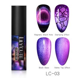 Color: LC 03 - Magic Wide Cat Eye Nail Polish