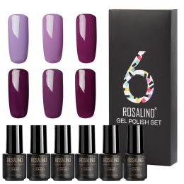 Color: 4 series - Fine nail polish 6 bottles