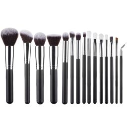 Color: Black, style: B - Makeup Brush Set Full Set Of Makeup Tools