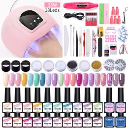 Color: 195236style - Manicure Sets, UV Phototherapy Nail Polish