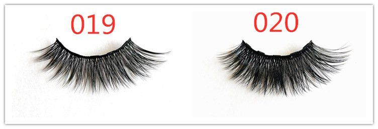 Color: 20style, style: Five pairs set single 10m liq - Five Pairs Of Magnetic Eyeliner Eyelashes Set