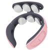 Color: Pink B - Cervical Massager Shoulder And Neck Protector