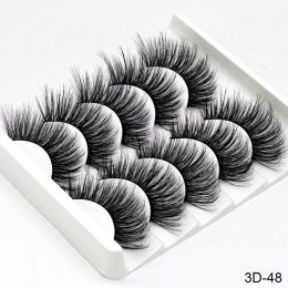 format: 3D 48 - Handmade chemical fiber false eyelashes