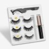 format: 3PC Mixed G - A Pair Of False Eyelashes With Magnets In Fashion