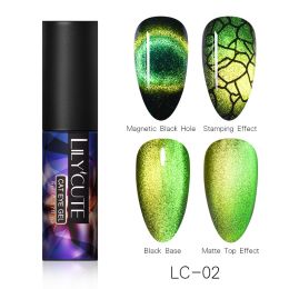 Color: LC 02 - Magic Wide Cat Eye Nail Polish