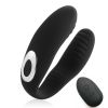 Color: Black, style: Remote control - Fully encapsulated vibration massager