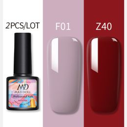 Style: Package 21 - MAD DOL pure color nail polish