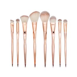 Color: 8pcs - 4/8 makeup brush set