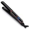 Color: Black, Size: EU - LED display straight hair curling double with curling iron