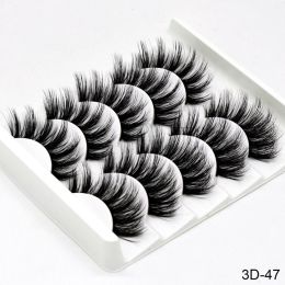 format: 3D 47 - Handmade chemical fiber false eyelashes