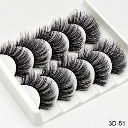 format: 3D 51 - Handmade chemical fiber false eyelashes