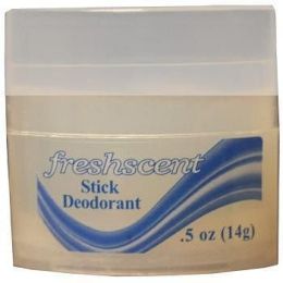 . Case of [576] Bulk Freshscent Stick Deodorant - 0.5 oz, Aluminum Free .