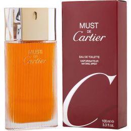 MUST DE CARTIER by Cartier EDT SPRAY 3.3 OZ (NEW PACKAGING)