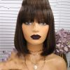 Color: 4or30 models - Qi Liuhai Real Hair Wig Headgear