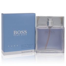 Boss Pure Eau De Toilette Spray 2.5 Oz For Men